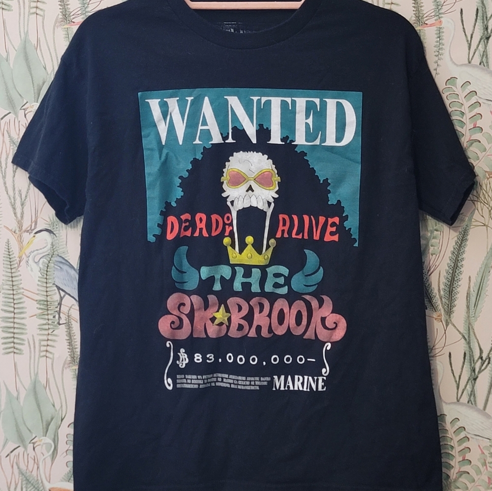 Black Graphic Tee BROOK ONE PEICE